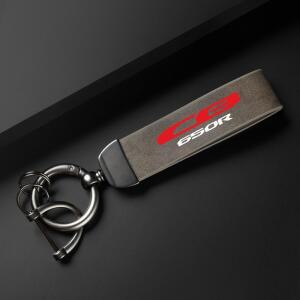 혼다 네오 스포츠 CAFR CB650R 2019 2020 CB 고급 가죽 키 체인 홀더 열쇠 고리 오토바이 액세서리