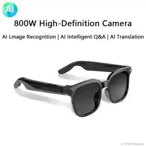 새로운 AI 스마트 안경 남성용 색상변환 번역 기능 800W 카메라 사진 비디오 녹화 방수 HD 통화 M02S