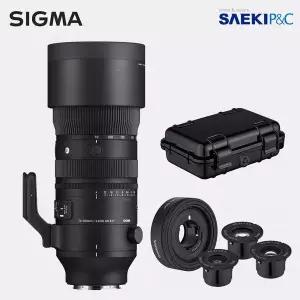 [시그마]SIGMA S 70-200mm OS 소니 FE + 삼양 리마스터 슬림 3SET (단렌즈+줌렌즈 세트)