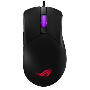 ASUS ROG Gladius III 코어 유선 게이밍 마우스 u2013 오른손용 인체공학적, 72g, 12K DPI, 파라코드, 푸시 핏 스위치 소켓 / 핫 스왑 가능 스위치, 기어 링크 웹 기반 구성, PC Mac 지원