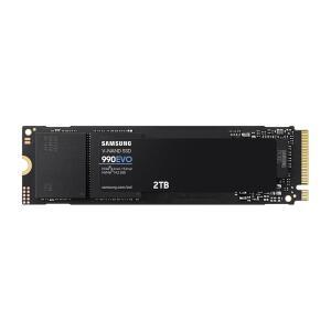 삼성 990 EVO SSD 2TB, PCIe 4x4세대, 5x2 M.2 2280 NVMe 내부 솔리드 스테이트 드라이브, 최대 5,000MB/s 속도, PC 컴퓨터용 스토리지 업그레이드, 노트북, MZ-V9E2T0B /AM, 블랙