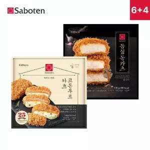 사보텐 일본 정통 수제 돈까스 등심 6팩+코돈부르 4팩