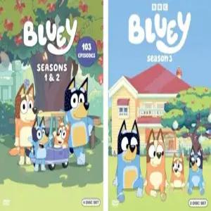 사파 블루이Bluey 시즌1-3) 6종 17시간 에피소드153편