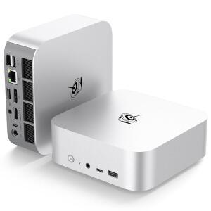 BEELINK SER10 MAX 미니 PC, AMD 디스플레이 RAM 40GBPS, SSD, 86탑 / HX NVME RYZEN 32GB 10G 4K 컴퓨터(12C DDR5 470 1TB LAN, AI HDMI+DP 6, 5.2GHZ), 최대 9 WI-FI 24T, BT5.2, 트리플 USB4