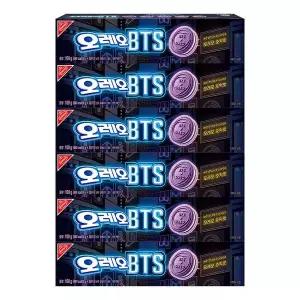 [동서식품]오레오 한정판에디션 BTS 호떡맛 100g 6개