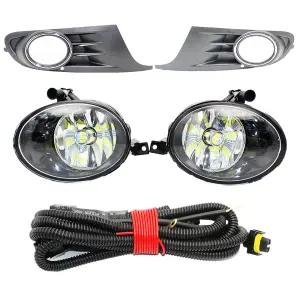 폭스바겐 골프 6 MK6 2009 2010 2011 2012 2013용 LED 자동차 안개등 전면 LED 안개등/커버/하네스