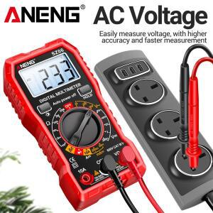디지털 멀티미터 ANENG SZ06 AC/DC 전류계 1999 카운트 멀티테스터 600V 볼트미터 전압 저항계 다이오드