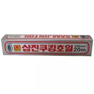 [하프클럽/알티피아]삼진 쿠킹호일 250x20 1개 알루미늄 업소용 가정 주방 음식 포장 배달