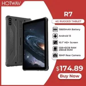 HOTW R7 견고한 태블릿 0 인치 HD 디스플레이 안드로이드 3 5600mAh 배터리 패드 2GB 6MP 카메라 장갑 모드