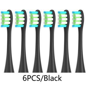 Oclean X PRO/Z1/F1/One/Air 2/SE 4PCS 소프트 듀폰 전동 칫솔 진공 밀봉 패키지용 교체용 브러시 헤드