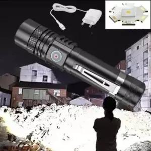 LED 손전등 충전식 캠핑 후레쉬 야외 랜턴