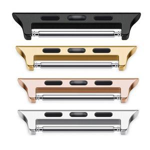 Apple Watch 용 20/22mm 금속 스트랩 어댑터 걸쇠 커넥터 10/9/8/7/6/SE 46mm 42mm 45mm 41mm 44mm 40mm Ultra 2 49mm 밴드 버클