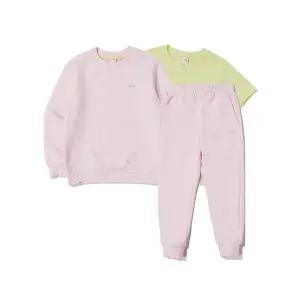 [아이더]ESSENTIAL 에센셜 키즈 UNI MTM 3PCS 세트 Light Pink 4880011