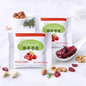 [썬넛츠] 하루견과 크랜베리 250g(25gx10봉)