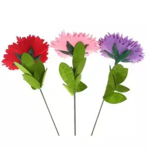 플라워 빨간오리 어버이날 재료 만들기 스승의날 빨강 DIY 펠트 카네이션