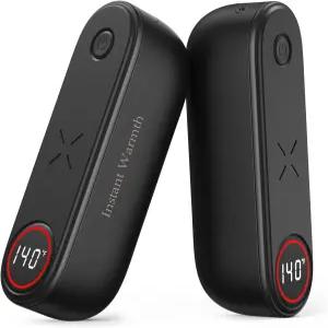 2 in 1 핸드 워머 충전식 마그네틱 전기 8000mAh USB-C 최대 140°F의 3가지 열 레벨 빠른 난방 휴대용
