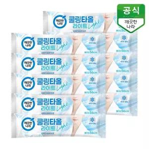 깨끗한나라 페퍼민트 쿨링타올 라이트 휴대 1매 x 10입