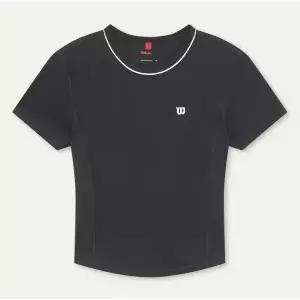 [윌슨] 멜로우 크롭 티셔츠 W B1 W263002TTS77 BLK LYE PNK RED