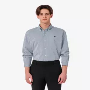 라코스테 남성 포플린 저지 스트라이프 셔츠 CH625E-56G 166 6313348