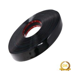 16피트 30MM 범용 광택 블랙 몰딩 트림 자동차 바디 보호 장식 스트립 사이드 지붕 도어