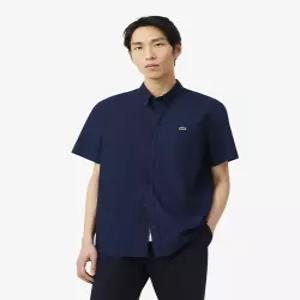 라코스테 남성 라이트 포플린 반팔 셔츠 CH2312-56G 166 6196810