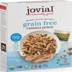 조비얼 그레인 프리 카사바 펜네 리가테 파스타 누들 팔레오 텐 USDA 비GMO 고섬유질 8온스 팩