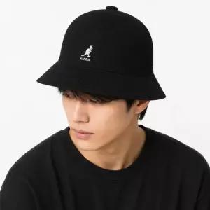 캉골 K2094ST BLACK 트로픽 캐주얼 버킷햇
