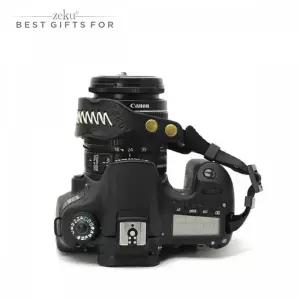 [셀러에이드]DSLR 카메라 가죽 핸드 스트랩 블랙 핸드스