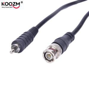 1M/3ft BNC Male to RCA 잭 동축 케이블 연결 비디오 어댑터 CCTV 카메라 시스템 액세서리