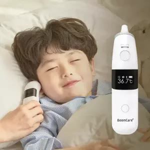 [국내생산] 붐케어 적외선체온계(BC-05)필터20개+보관케이스 신제품 귀체온계