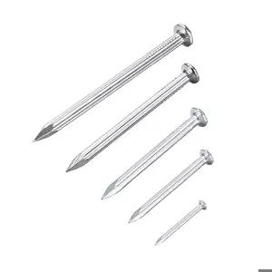5-200PCS 경화 시멘트 손톱 탄소강 포인트 팁 아연 도금 경목 벽 타일링 벽돌 콘크리트 시멘트 손톱 하드웨