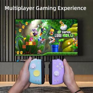 닌텐도 호환 스위치 Controller 프로 용  M6s 조절식 조이스틱 홀 효과 컨트롤러 Hd 진동/6 축 자이로 조이