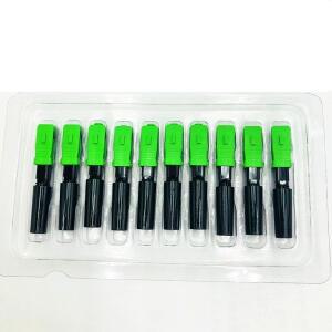 SC APC 광섬유 고속 커넥터  FTTH 필드 고속 조립  100 개