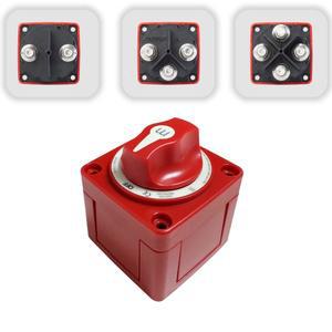 고전류 배터리 스위치  12V-48V  300A 로터리 셀렉터  2 3 4 포지션 전원 아이솔레이터  M-스위치 분리  자