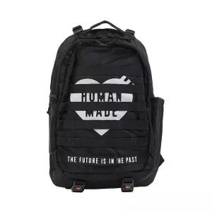 (휴먼메이드) SS26 공용 밀리터리 백팩 HM31GD079 BLACK