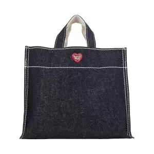 (휴먼메이드) SS26 공용 데님 토트백 HM31GD038 INDIGO
