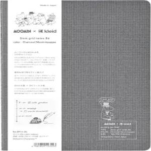Kleid 노트 MOOMIN×Kleid 2mm 그리드 무민 파파 B6 사각 89604
