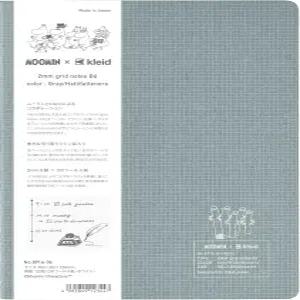 Kleid 89606 MOOMIN x 노트북 008 인치 2 mm 그리드 그레이/놀론노 B6
