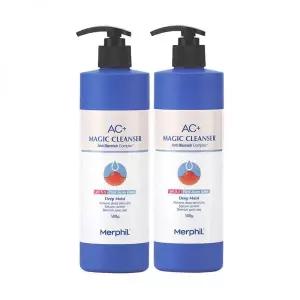 매장정품 MERPHIL 등드름 바디워시 AC+ 매직클렌져 딥모이스트 500g x 2