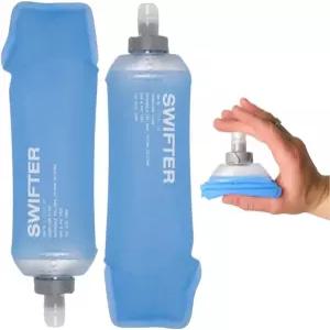 스위프터 2x 소프트 플라스크 500ml 러닝 하이킹 사이클링 하이드레이션 접이식 누수 방지 재사용 가능