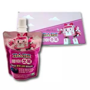 파스퇴르 로보카폴리 음료 응 아 쏘옥, 80ml, 10개