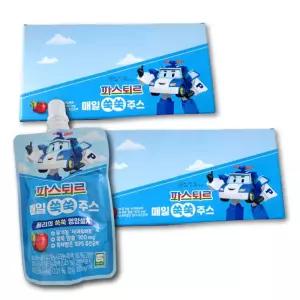 파스퇴르 로보카폴리 음료 매일 쑥쑥, 80ml, 20개