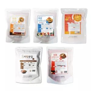 코리원/라면스프 짜장 짬뽕분말스프 1kg/해물/조미료