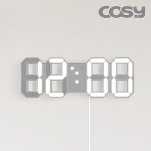 코시 3D LED 미러 디지털 벽시계 인테리어 무소음 AC3339L