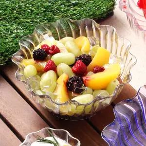 달달 빙수 그릇 소 투명 팥빙수 화채 황도 볼