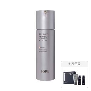 아이오페 맨 올데이 퍼펙트 톤업 올인원 120ml, 1개+증정(맨 베이직 3종 키트, 1개)