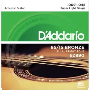 [스쿨뮤직]다다리오 통기타줄 EZ890 (009-045)