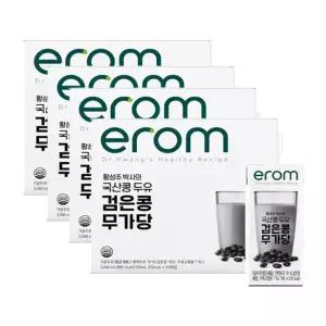 이롬황성주 검은콩무가당두유 190ml x 64팩