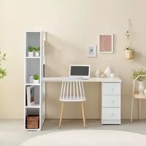 책상+책장+서랍장 세트 150cm P0000BDS