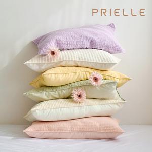 쁘리엘르 코튼캔디 아사 피그먼트 베개 커버 2size